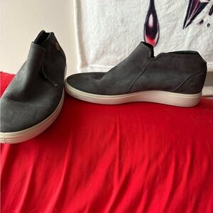 Ecco Dark Gray Slip-On Loafers